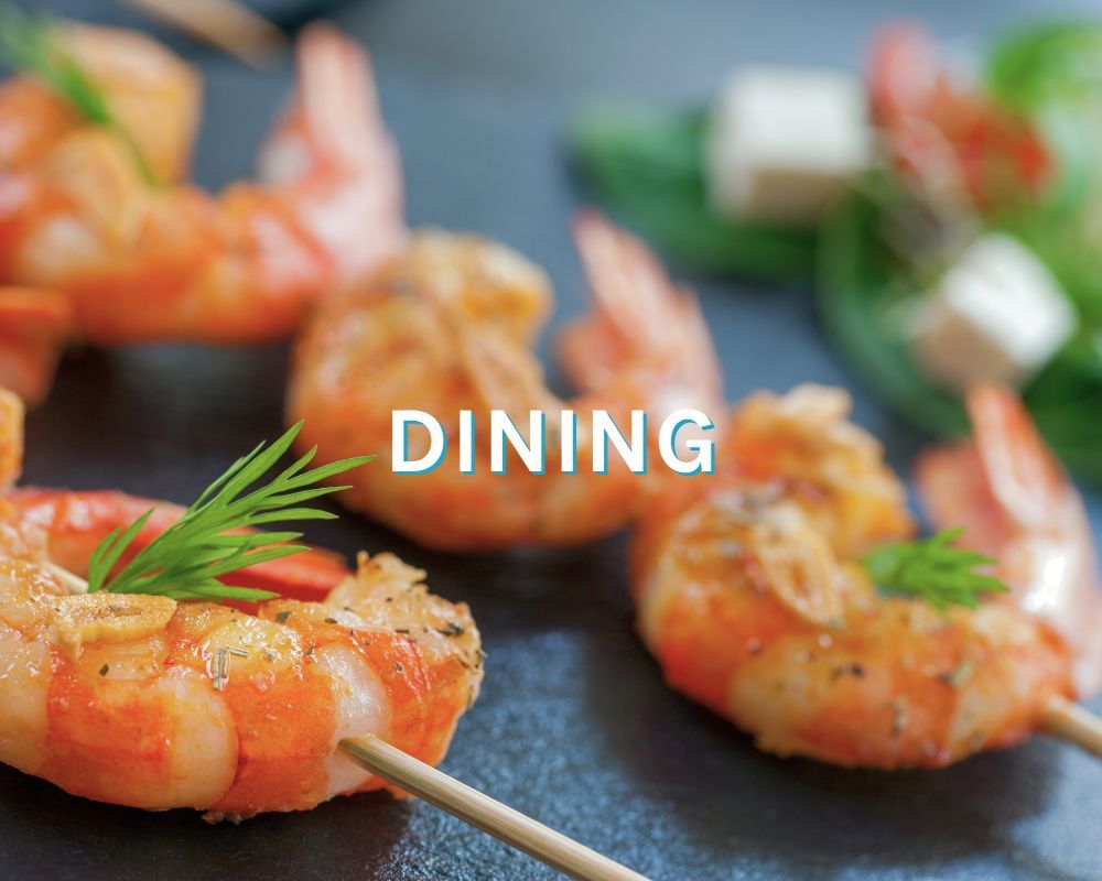 Shrimp kebabs