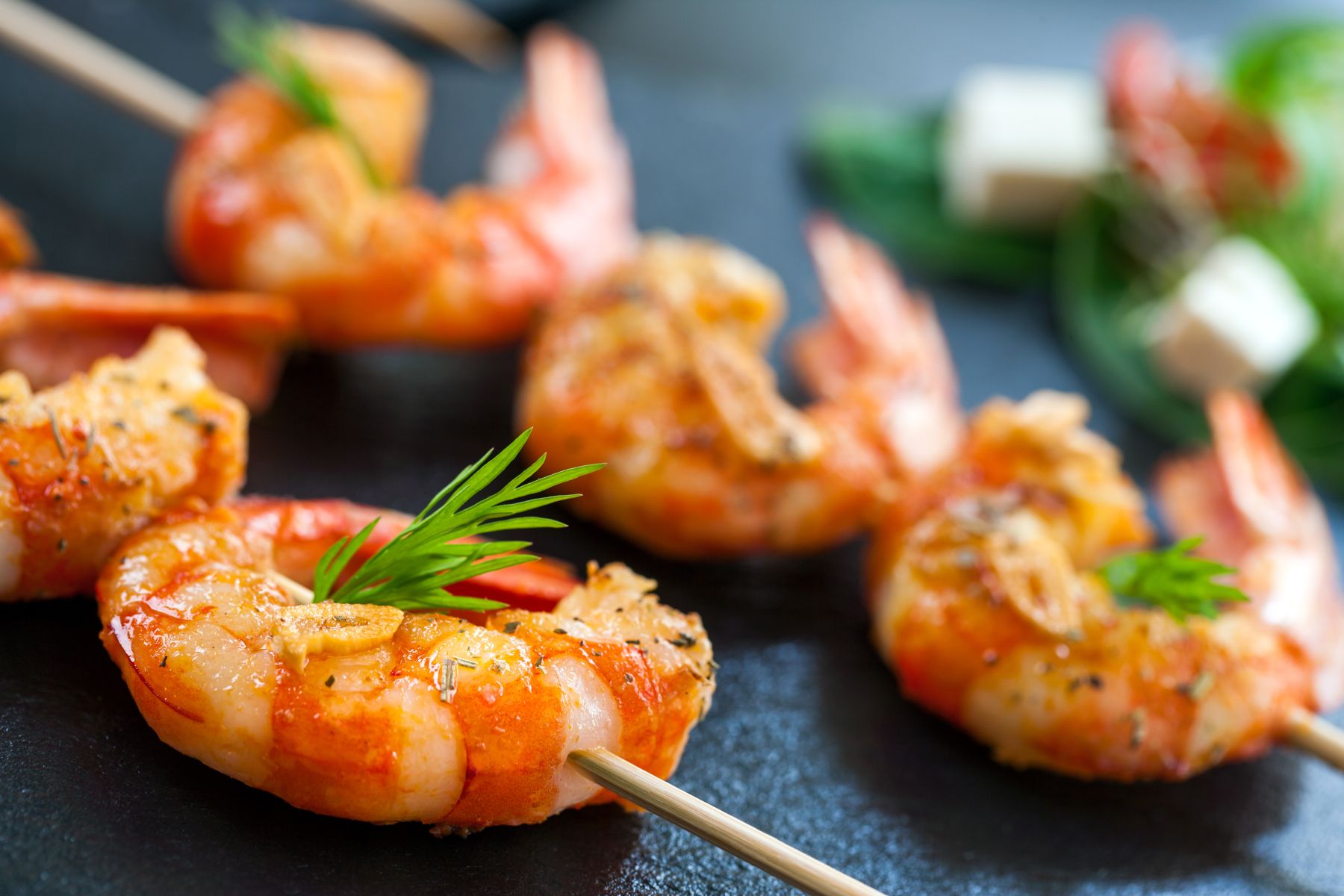 shrimp kebabs